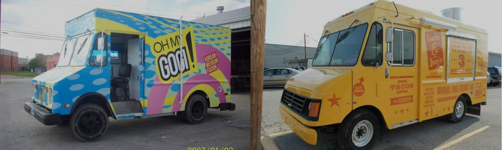 food truck wrap design