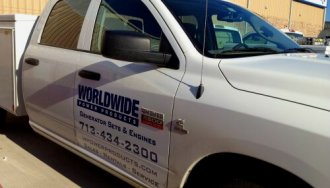 commercial vehicle stickers Houston