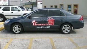 vehicle fleet rebranding - Houston, TX