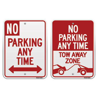 no parking lot signage tips guidelines