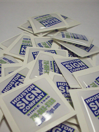 product labels and stickers