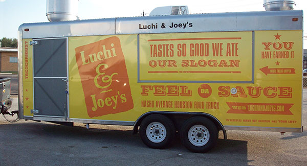 trailer advertising signs