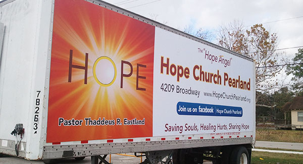 trailer graphics wraps - Houston