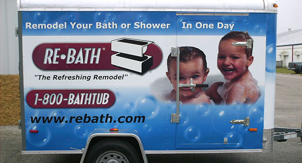 trailer wrap designs - Houston