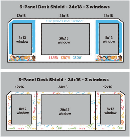 plastic dividers for schools