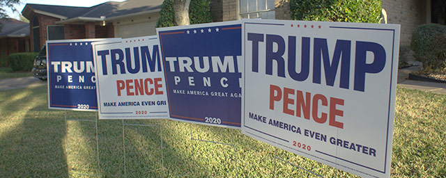 full color yard signs Houston