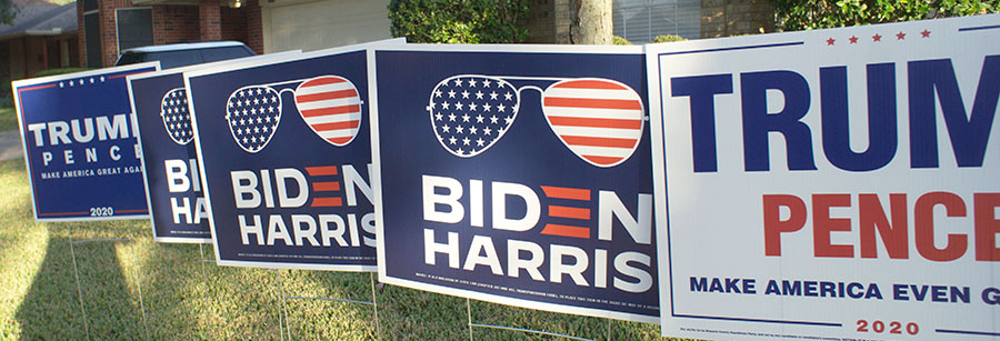 lawn signs Houston