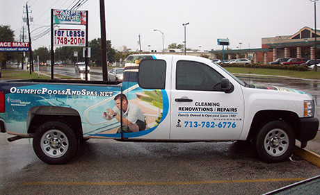 fleet vehicle wraps - Houston