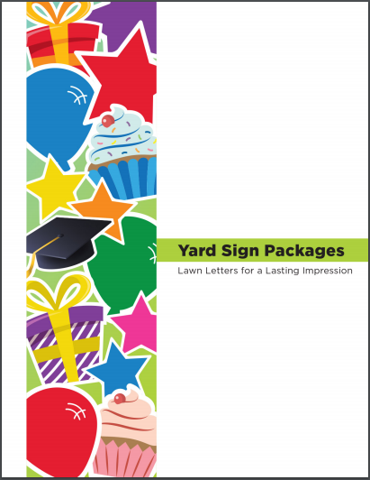 wholesale lawn letter catalog
