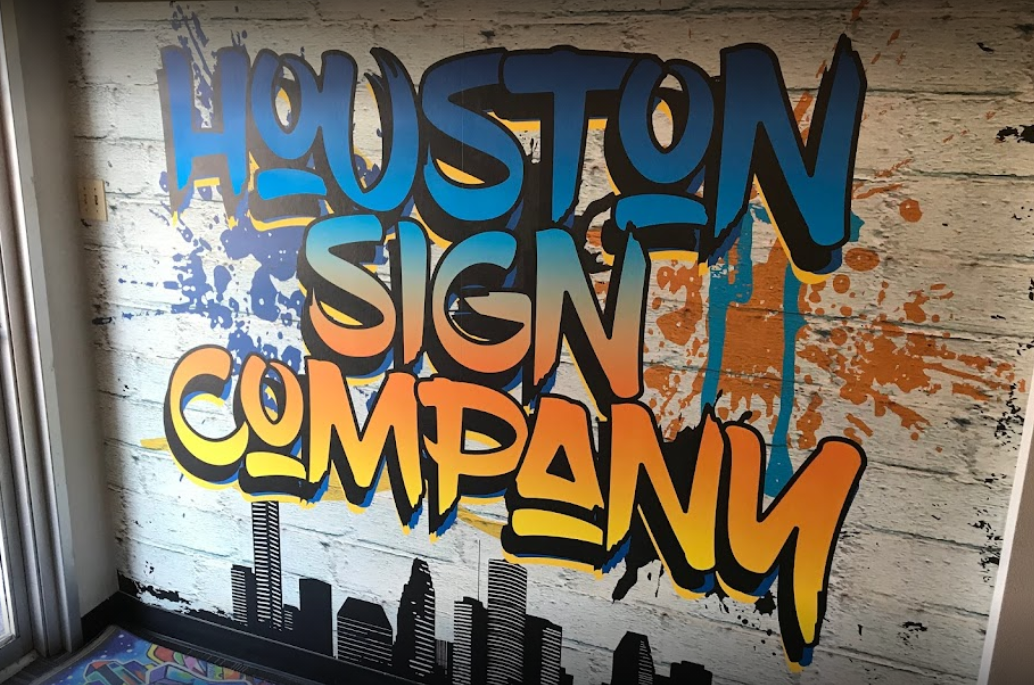 houston sign about us