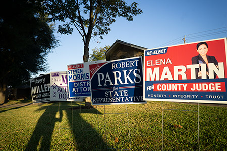 Houston Sign Campaign Signs
