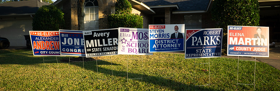 Campaign Signs Political Signs Election Signs For Yards 7380