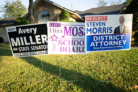 Houston Sign Campaign Signs