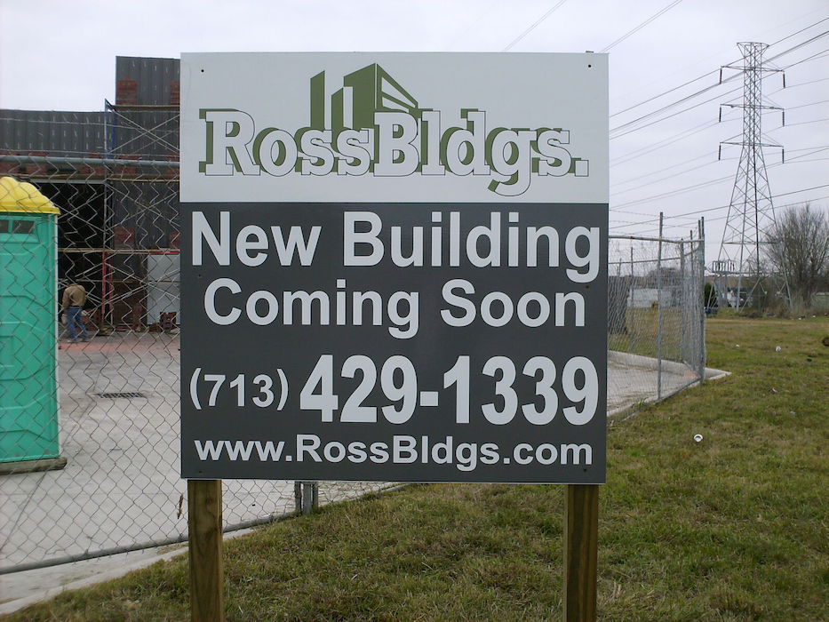 commercial real estate sign