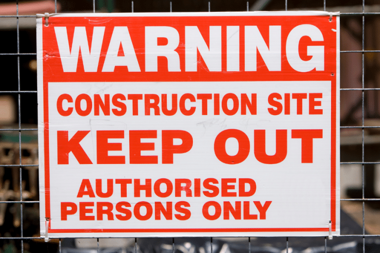 What Signs Are Required on A Construction Site?
